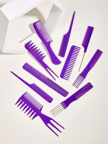 Kit Peignes Professionnel 10 Pièces