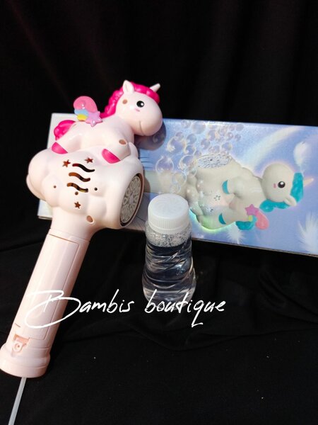 Bulle de Savon Licorne Enfant