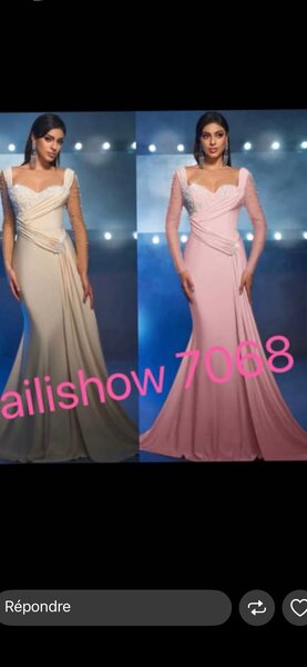 Robe de soirée longue