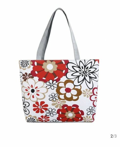 Sac cabas floral coloré