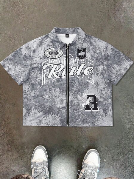 Chemisette à Motifs Floraux