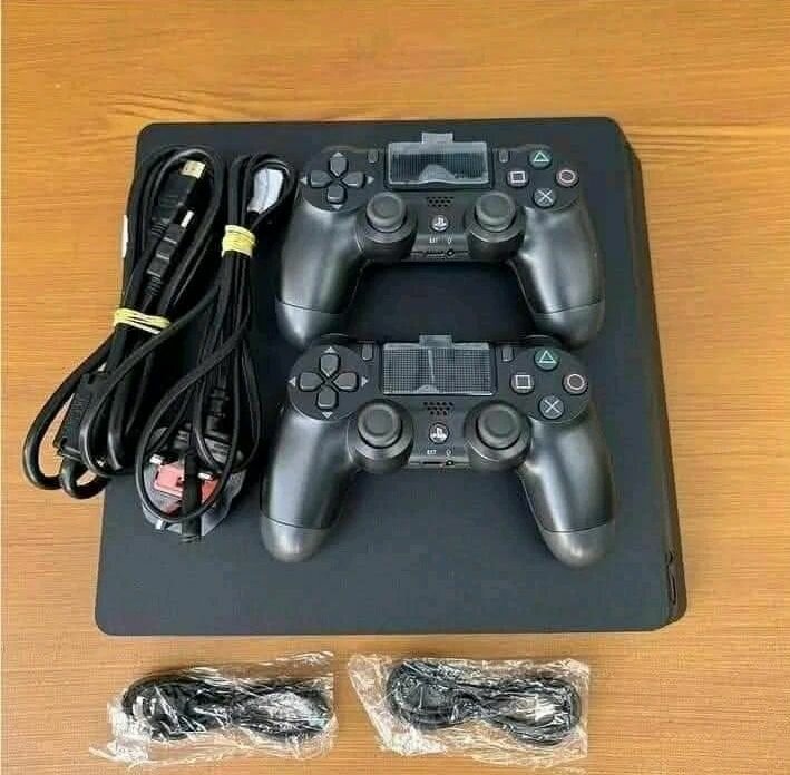 Console de jeux avec manettes