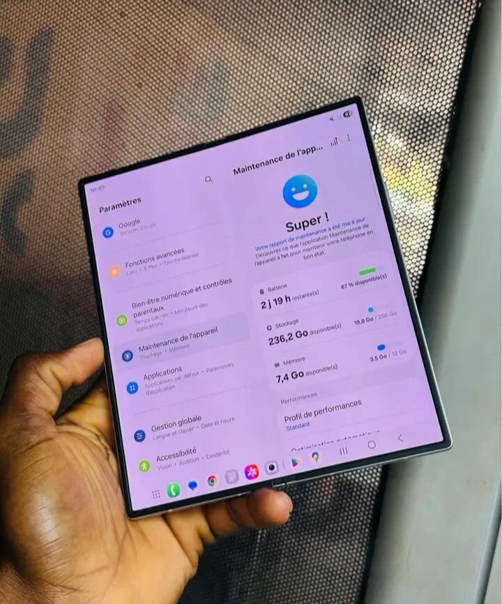 Smartphone pliable innovant