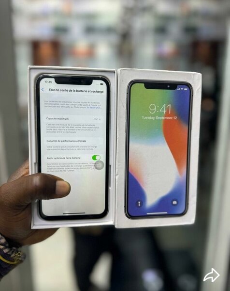 iPhone X 64GB Argent Reconditionné