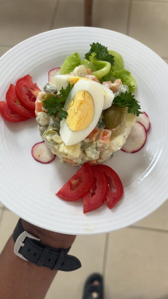 Salade César aux Œufs