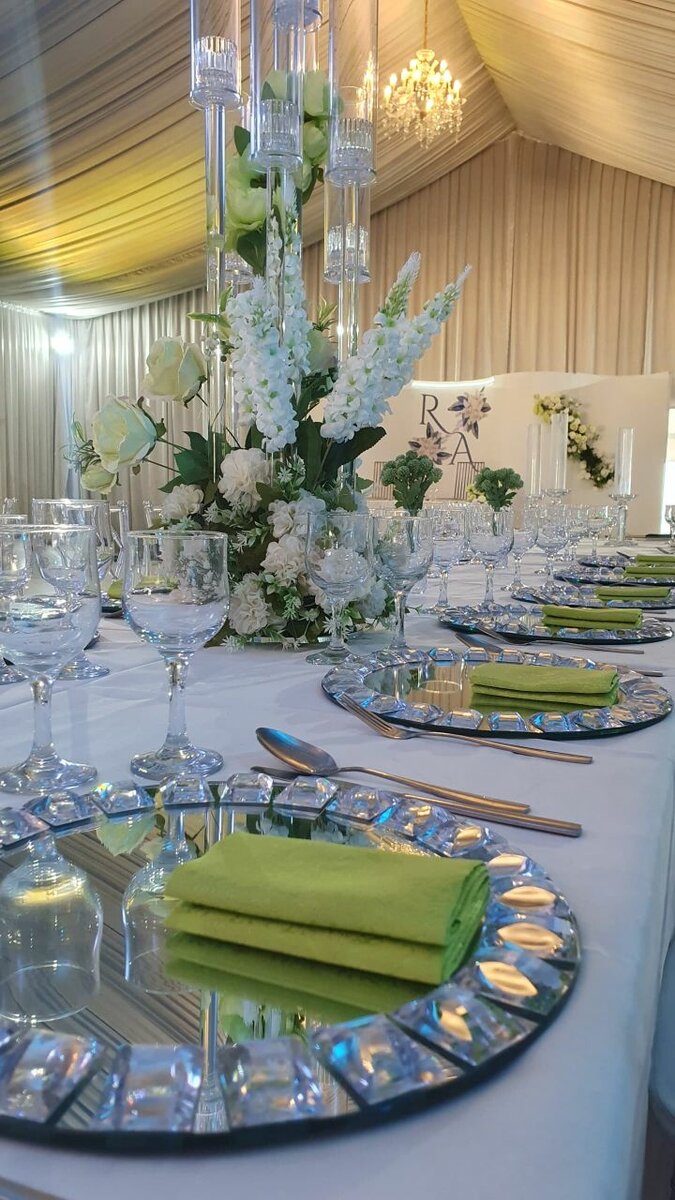 Décoration de Table de Mariage