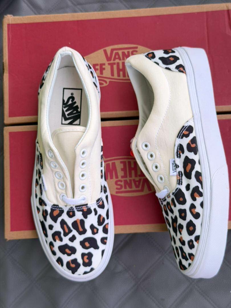 Baskets Vans léopard tendance