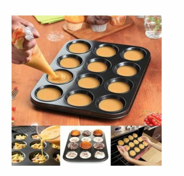 Moule à muffins 12 trous