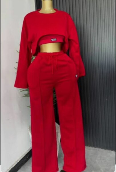 Ensemble survêtement rouge