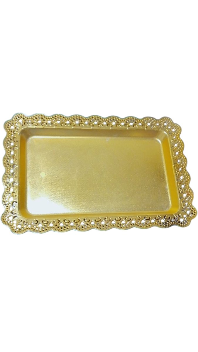 Plateau Doré Élegant