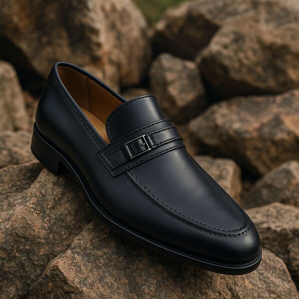 Mocassins en cuir élégants