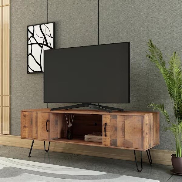 TV+Meuble en bois moderne