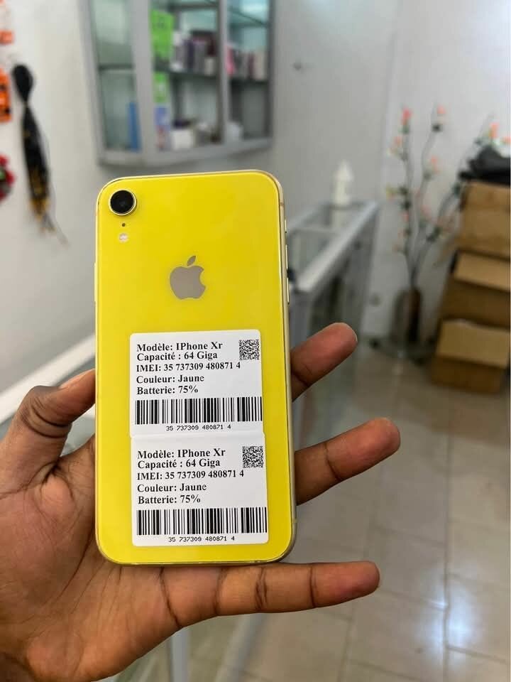 iPhone Xr Jaune 64 Go