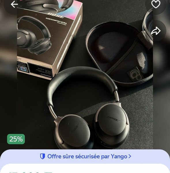 Casque Bose QuietComfort Ultra