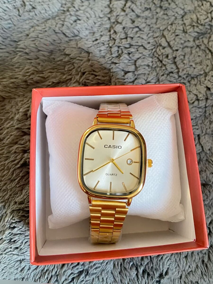 Montre Casio Dorée Quartz