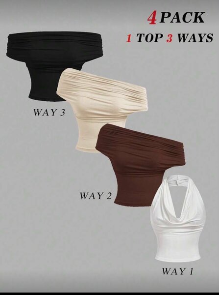 Tops multifonctionnels pour femmes