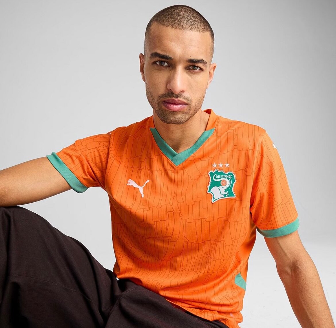 Maillot de Football Orange Puma