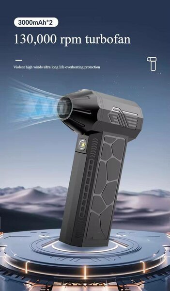 Souffleur d'air portable 130,000 RPM
