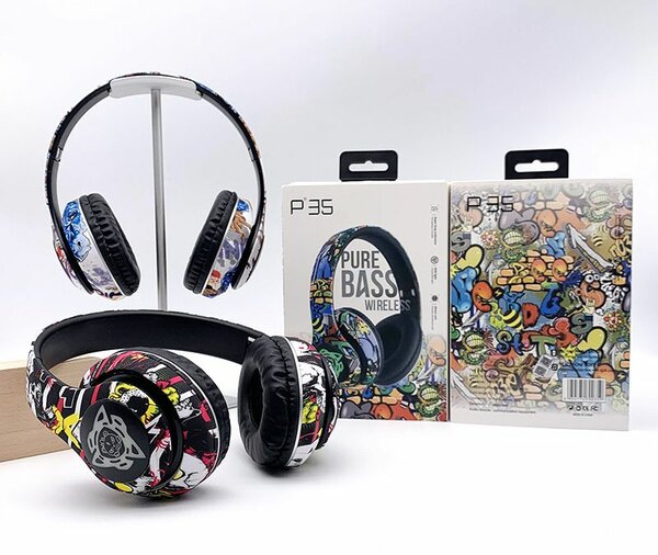 Casque Sans Fil P35 Graffiti