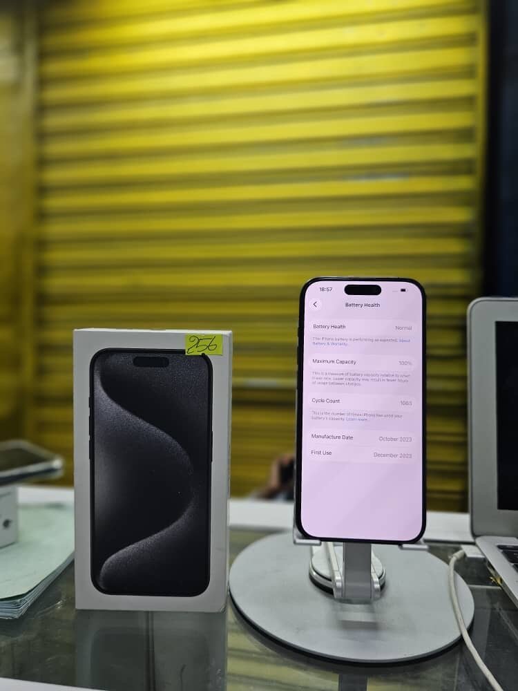 Iphone 15 pro 256 giga