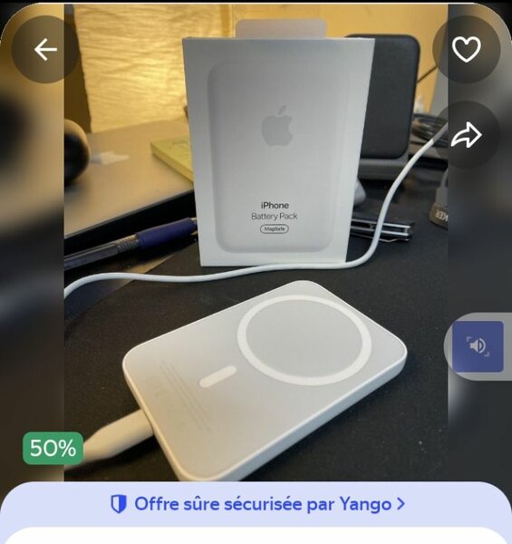 Batterie MagSafe iPhone