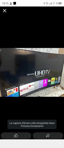 Téléviseur Samsung UHD 4K