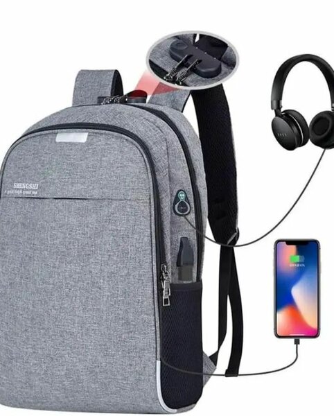 Sac à dos USB moderne pour homme