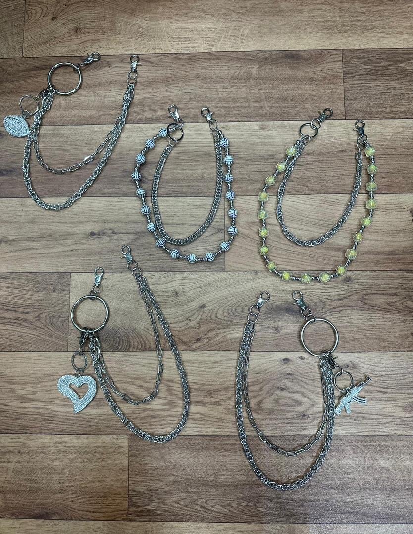 Chaînes de Pantalon Style Punk