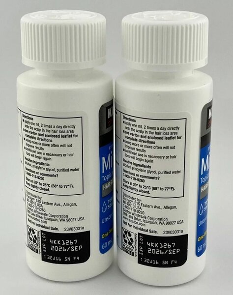 Minoxidil 5% (02 flacons)
