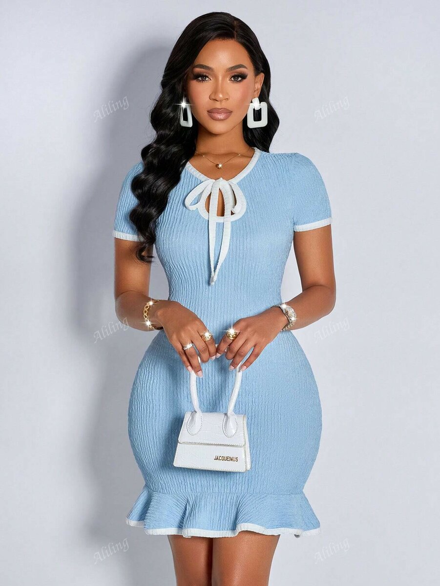 Robe moulante élégante femme