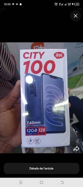 Téléphone itel CITY 100