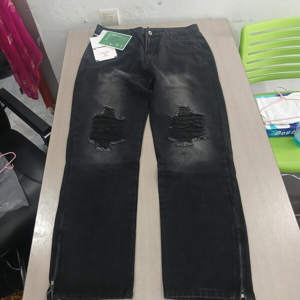 Jeans noirs décontractés