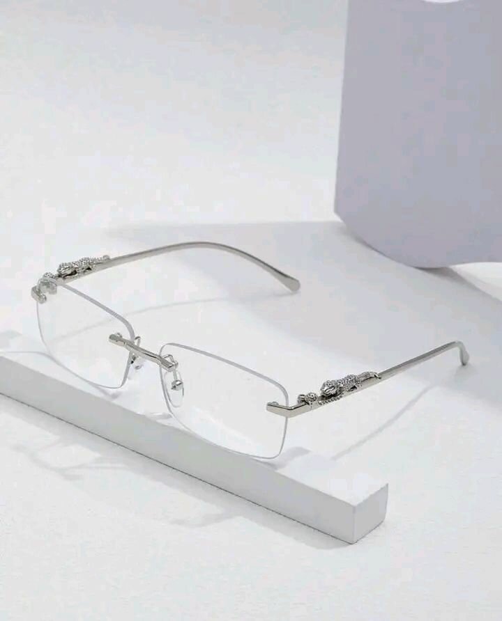 Lunettes de luxe dorées