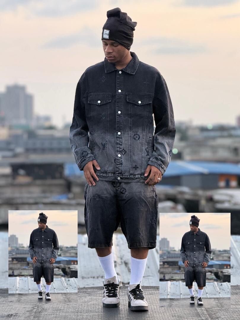 Short en denim décontracté