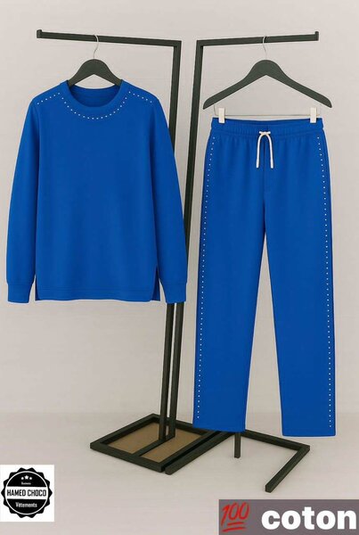 Ensemble de survêtement bleu