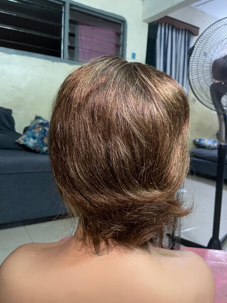 Perruque Lace Front Châtain