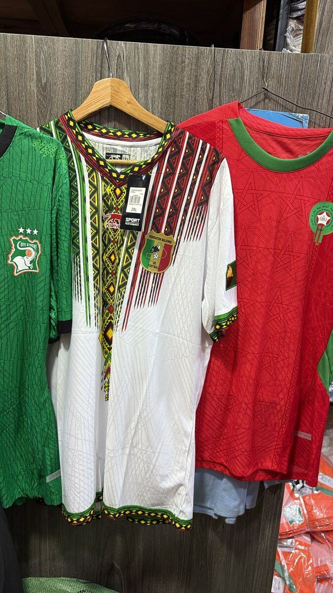 Maillot de foot coloré