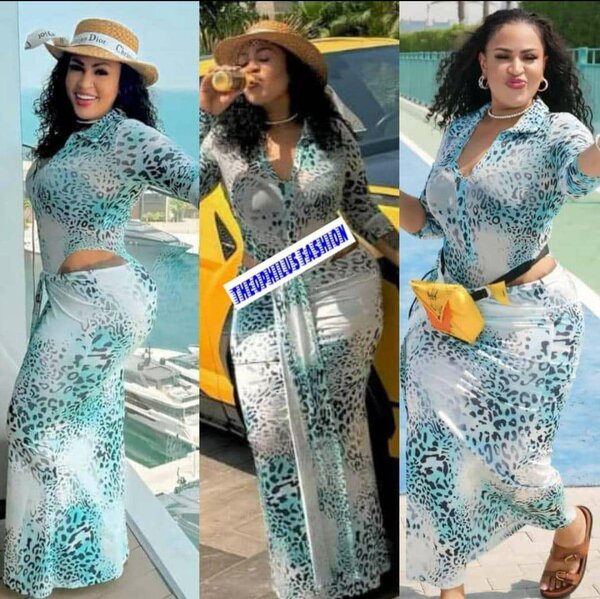 Robe Longue Imprimé Léopard