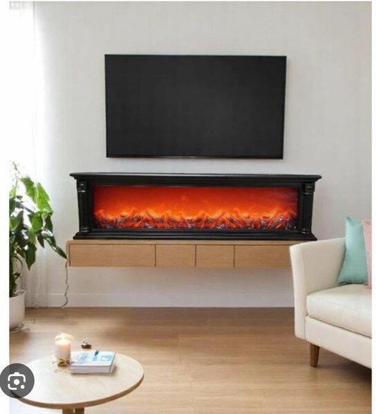 Cheminée électrique encastrable