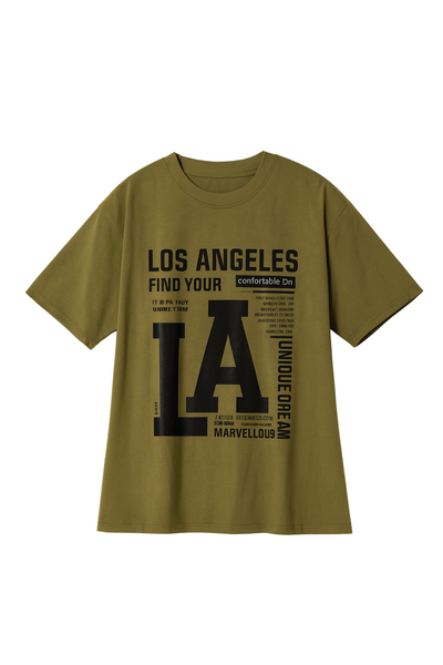 T-shirt décontracté imprimée