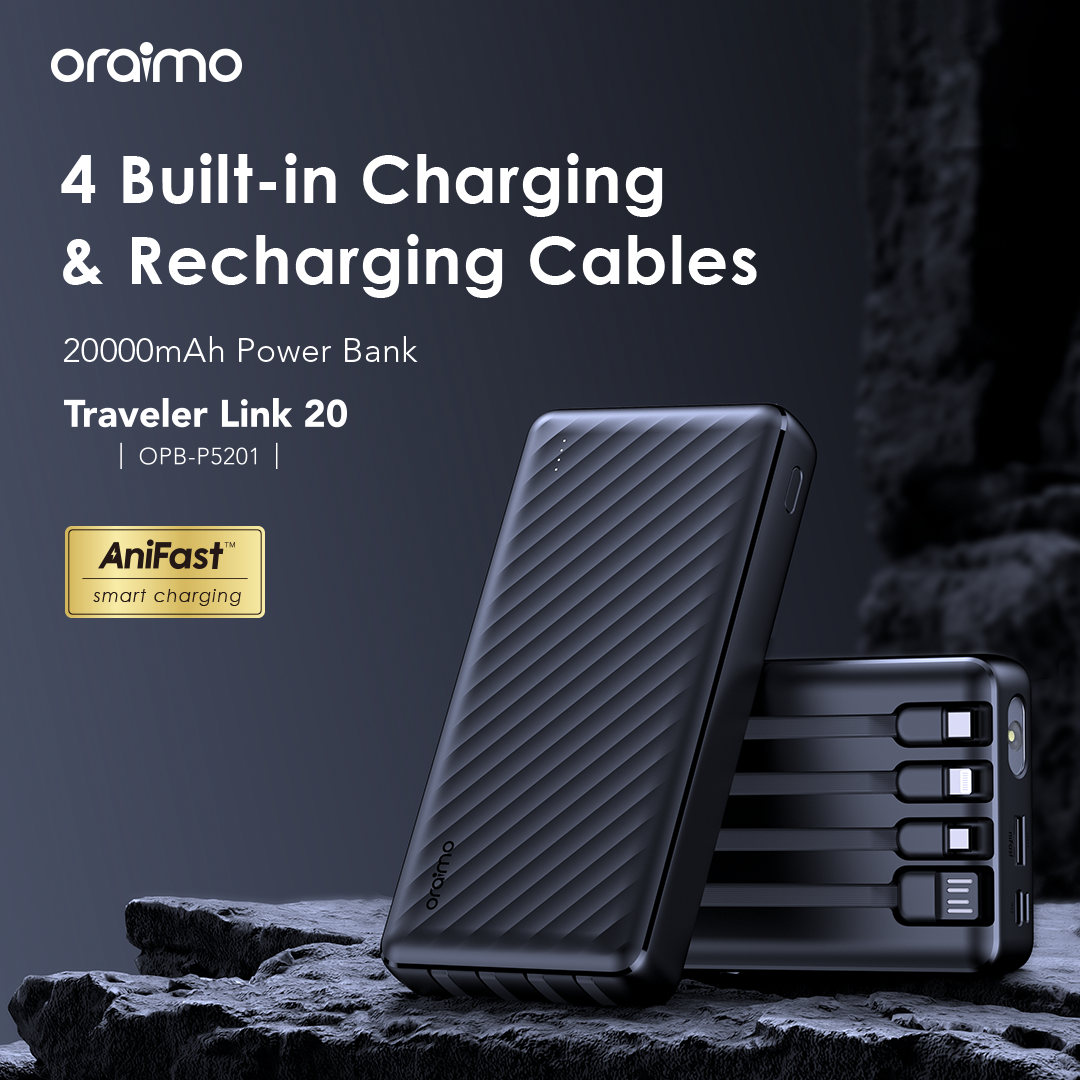 Oraimo Power Bank 20000mAh