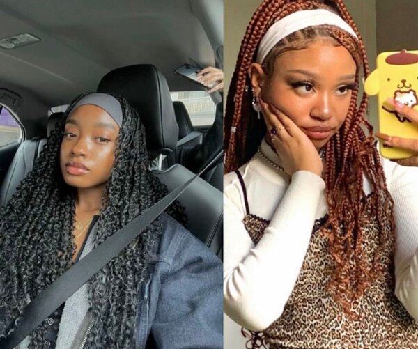 Bandeaux extensibles colorés