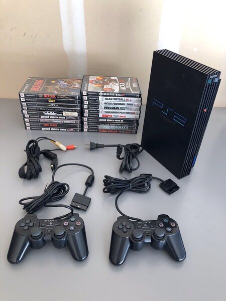 Console Sony PS2 avec jeux