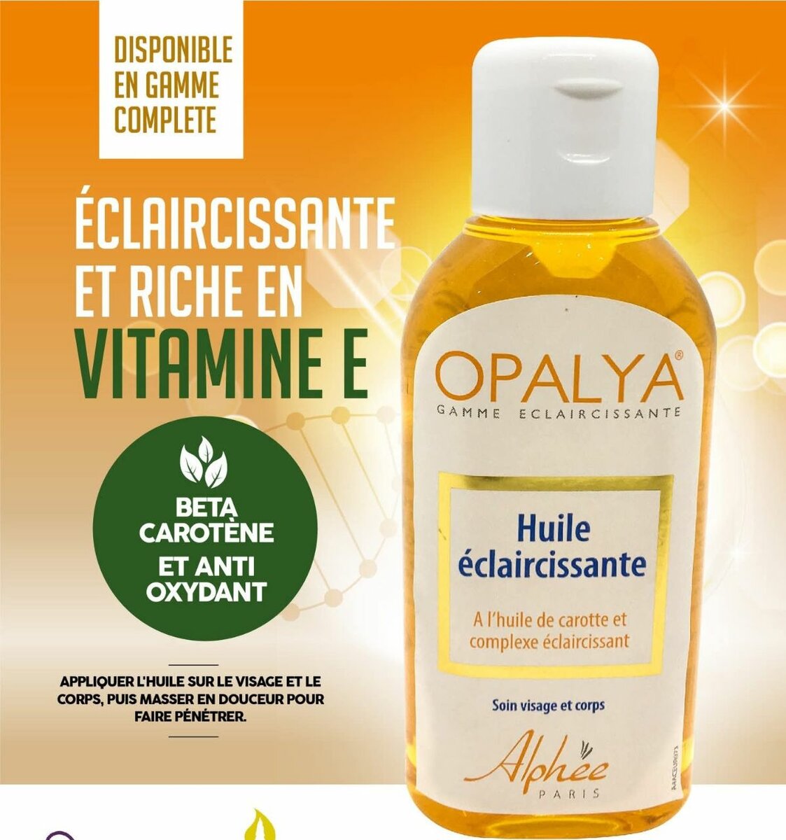 Opalya Huile Carotte