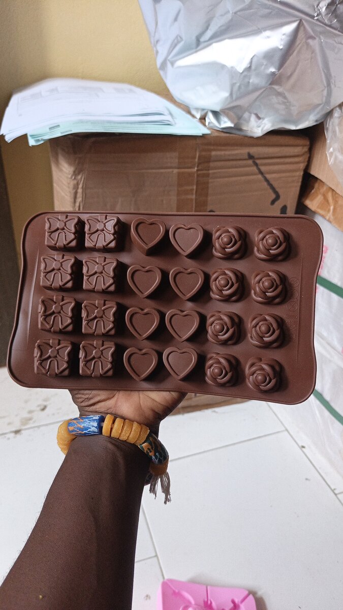 Moule à chocolat en silicone