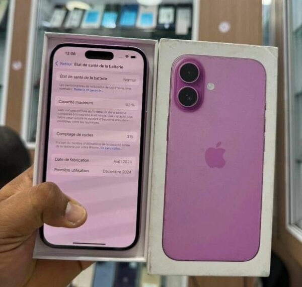 Apple iPhone 16 reconditionné