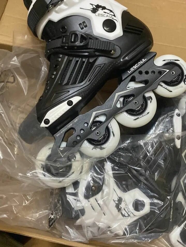 Rollers Lescaul noirs et blancs