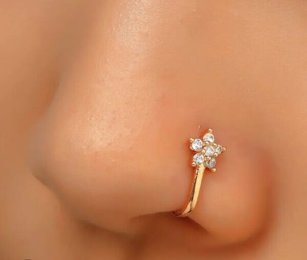 Anneau de Nez Étoile Dorée