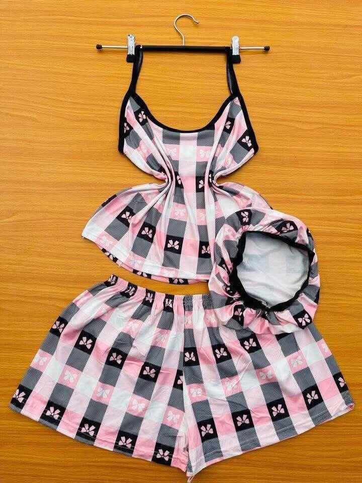 Ensemble pyjama femme imprimé