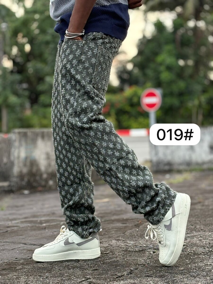 Jeans décontractés imprimés